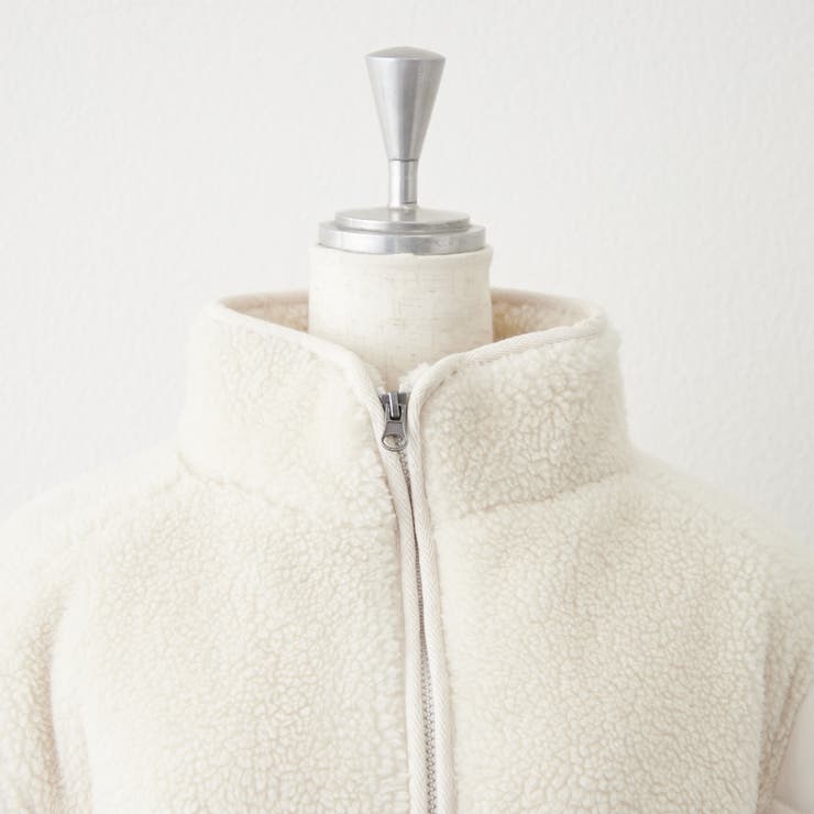 ボア×キルト切替スタンドブルゾン | RMAF　NICE CLAUP / OLIVE des OLIVE | 詳細画像34 