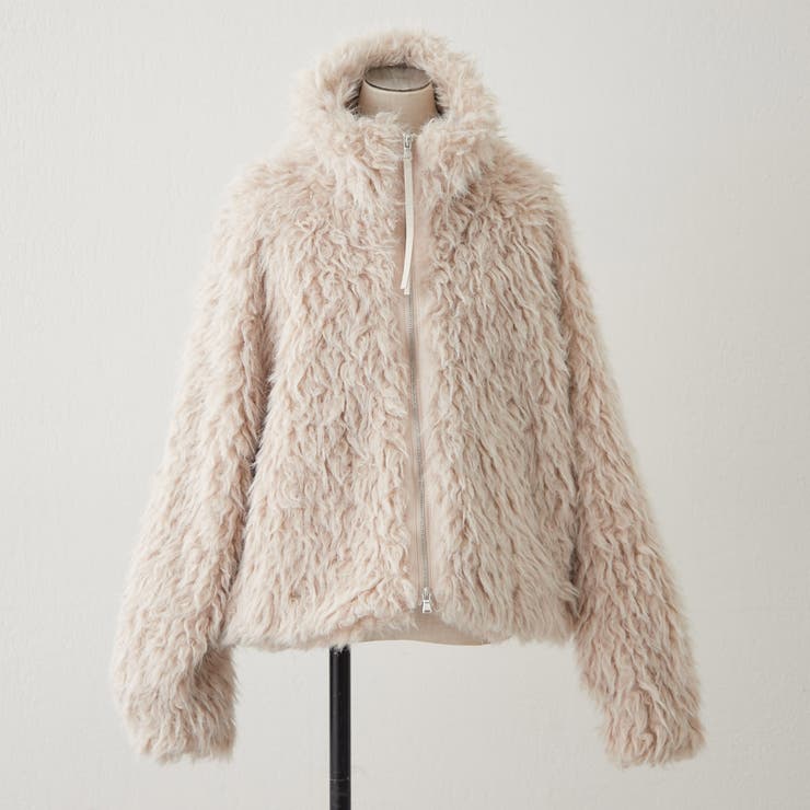 【nane】ミックスファーブルゾン | RMAF　NICE CLAUP / OLIVE des OLIVE | 詳細画像41 