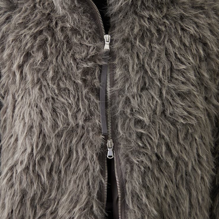 【nane】ミックスファーブルゾン | RMAF　NICE CLAUP / OLIVE des OLIVE | 詳細画像50 