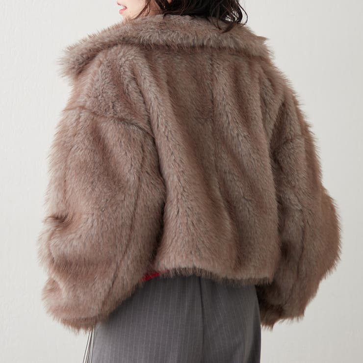 ミックスファー2WAYブルゾン | RMAF　NICE CLAUP / OLIVE des OLIVE | 詳細画像18 