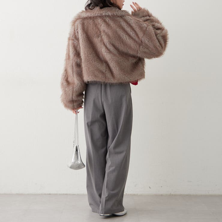 ミックスファー2WAYブルゾン | RMAF　NICE CLAUP / OLIVE des OLIVE | 詳細画像22 