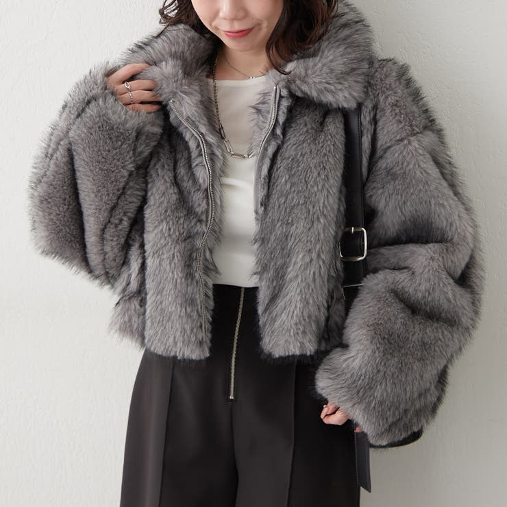 【新品未使用】Drawer FALL2 ダブルフェイスブルゾン メランジダブルフェイス 2ボタン テーラードジャケット(M 75紺