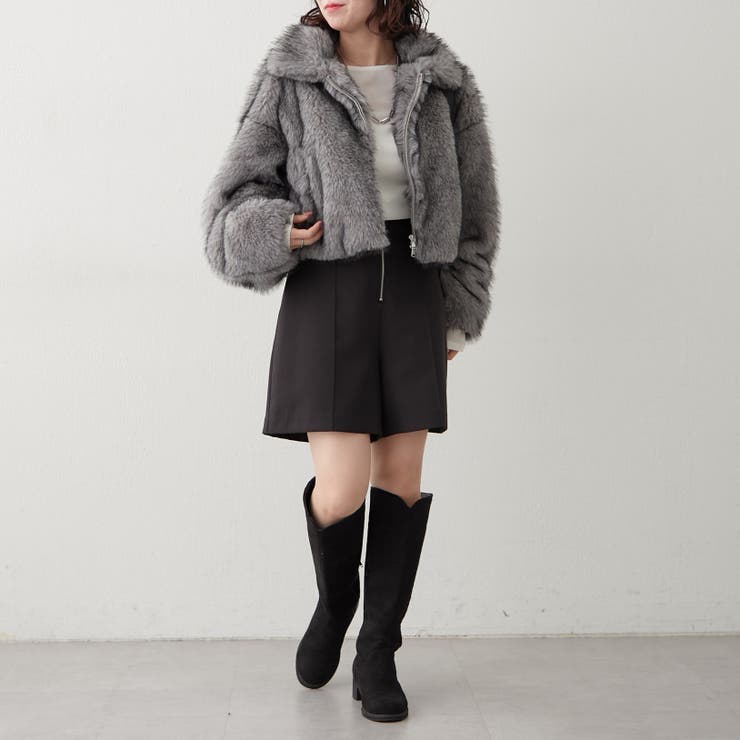 ミックスファー2WAYブルゾン | RMAF　NICE CLAUP / OLIVE des OLIVE | 詳細画像28 