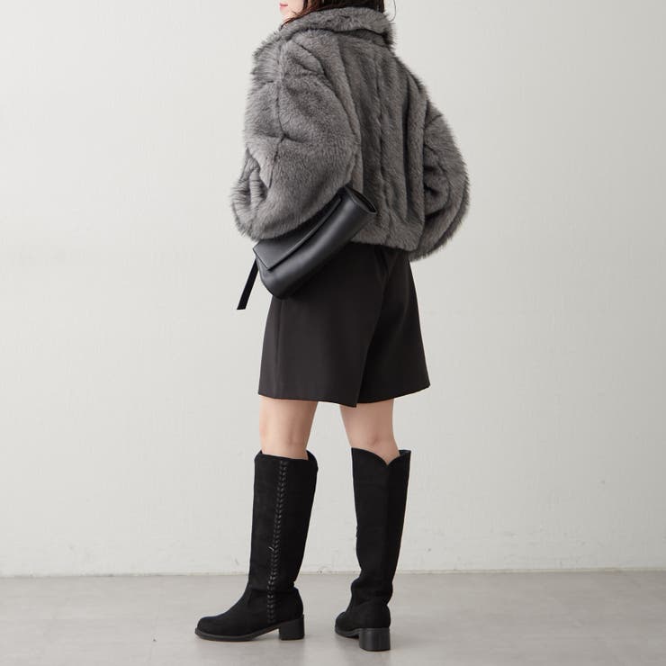 ミックスファー2WAYブルゾン | RMAF　NICE CLAUP / OLIVE des OLIVE | 詳細画像30 