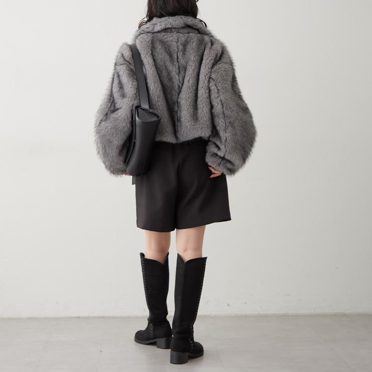 ミックスファー2WAYブルゾン | RMAF　NICE CLAUP / OLIVE des OLIVE | 詳細画像31 