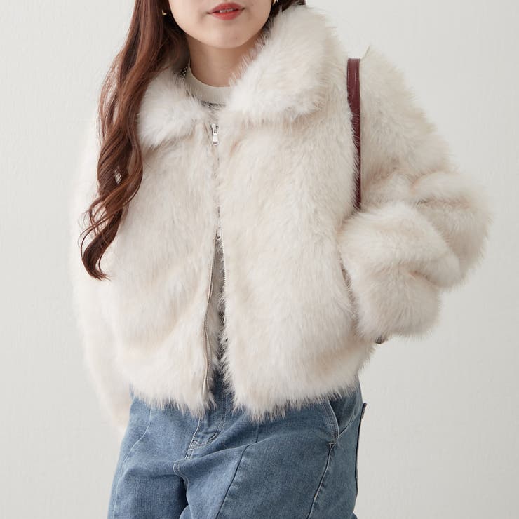 ミックスファー2WAYブルゾン[品番：OLOW0016878]｜RMAF NICE