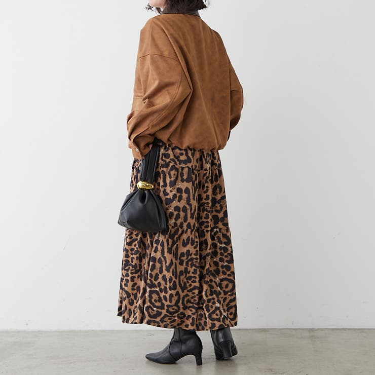 衿合皮ステンカラーブルゾン | RMAF NICE CLAUP / OLIVE des OLIVE | 詳細画像15