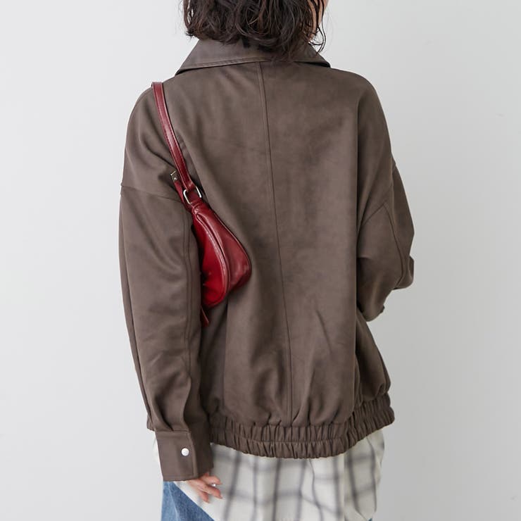 衿合皮ステンカラーブルゾン | RMAF NICE CLAUP / OLIVE des OLIVE | 詳細画像20