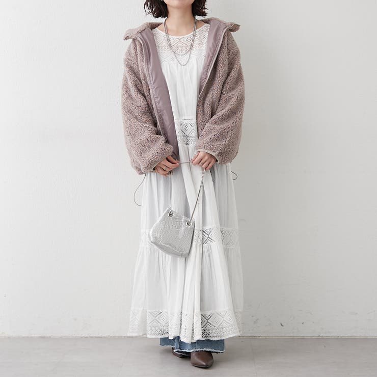 ネップボアブルゾン | RMAF　NICE CLAUP / OLIVE des OLIVE | 詳細画像7 