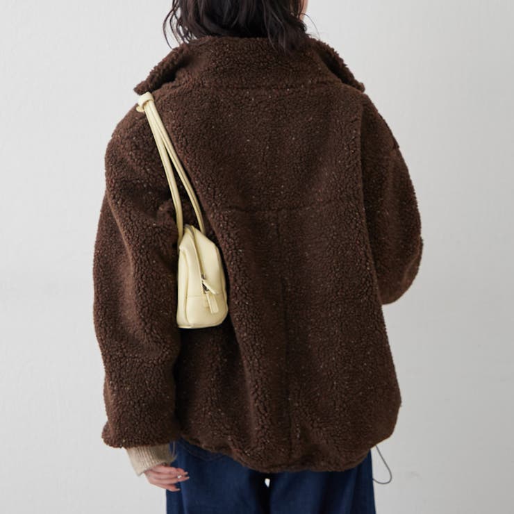 ネップボアブルゾン | RMAF　NICE CLAUP / OLIVE des OLIVE | 詳細画像13 