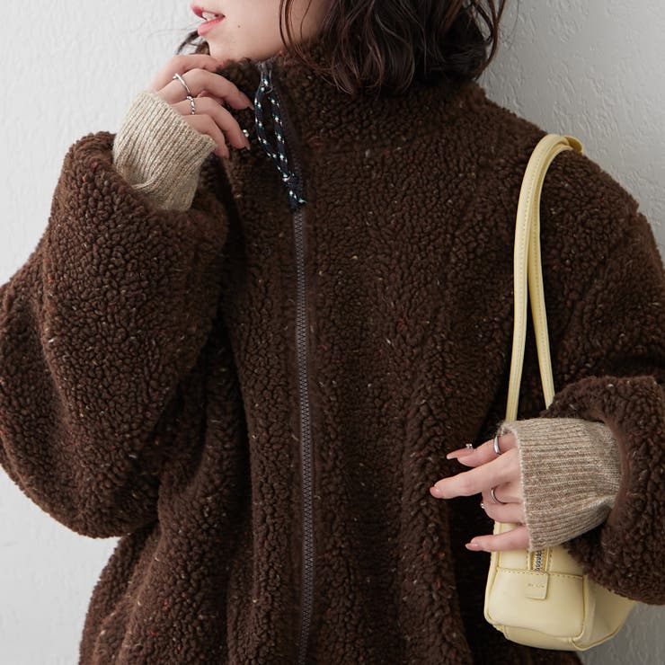 ネップボアブルゾン | RMAF　NICE CLAUP / OLIVE des OLIVE | 詳細画像15 
