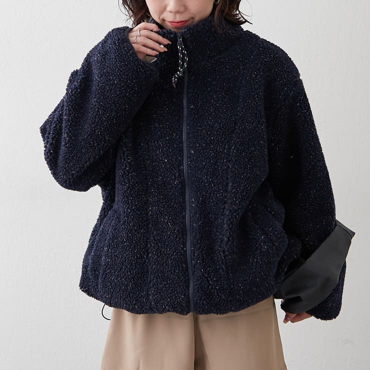 ネップボアブルゾン | RMAF　NICE CLAUP / OLIVE des OLIVE | 詳細画像21 