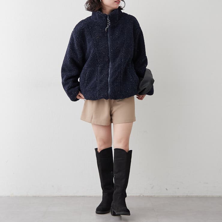 ネップボアブルゾン | RMAF　NICE CLAUP / OLIVE des OLIVE | 詳細画像26 
