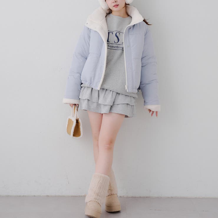 【リバーシブルで着れる】5色展開 中綿ブルゾン | RMAF　NICE CLAUP / OLIVE des OLIVE | 詳細画像8 