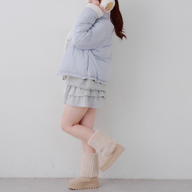 【リバーシブルで着れる】5色展開 中綿ブルゾン | RMAF　NICE CLAUP / OLIVE des OLIVE | 詳細画像9 