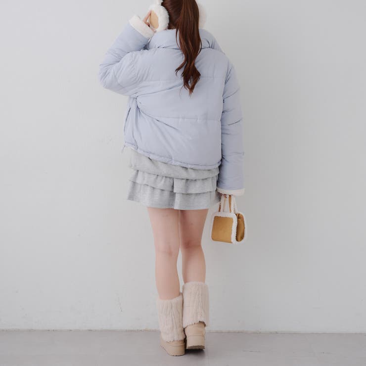 【リバーシブルで着れる】5色展開 中綿ブルゾン | RMAF　NICE CLAUP / OLIVE des OLIVE | 詳細画像10 