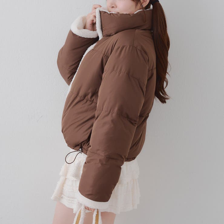 【リバーシブルで着れる】5色展開 中綿ブルゾン | RMAF　NICE CLAUP / OLIVE des OLIVE | 詳細画像29 