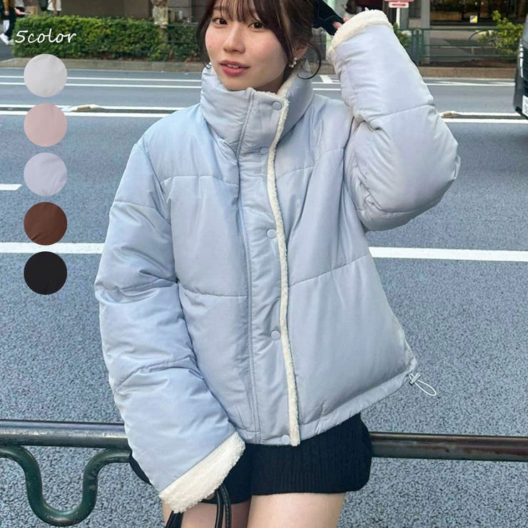 【リバーシブルで着れる】5色展開 中綿ブルゾン | RMAF　NICE CLAUP / OLIVE des OLIVE | 詳細画像1 