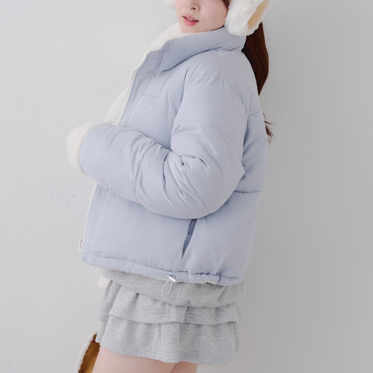 【リバーシブルで着れる】5色展開 中綿ブルゾン | RMAF　NICE CLAUP / OLIVE des OLIVE | 詳細画像5 