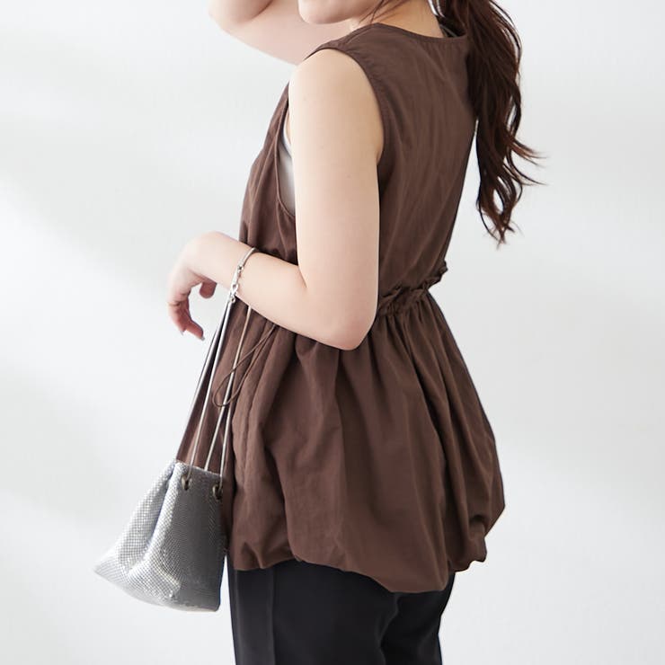 eyden着用　ballin人気ベスト 中々出回ってないです。 ナイロンバルーンベスト[品番：OLOW0016257]｜RMAF NICE CLAUP / OLIVE