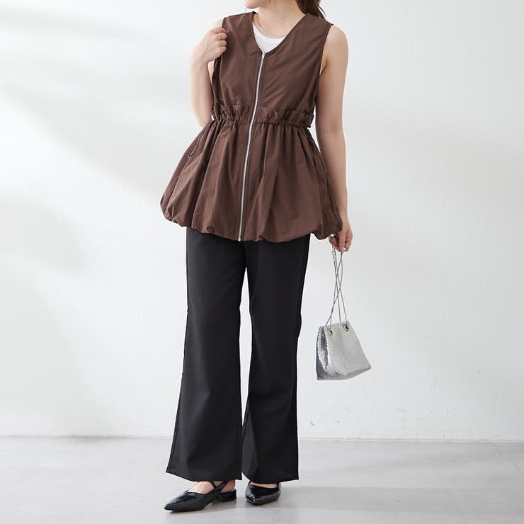 ナイロンバルーンベスト[品番：OLOW0016257]｜RMAF NICE CLAUP / OLIVE