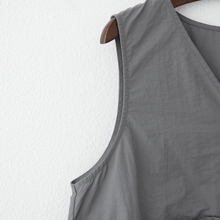 ナイロンバルーンベスト[品番：OLOW0016257]｜RMAF NICE CLAUP / OLIVE