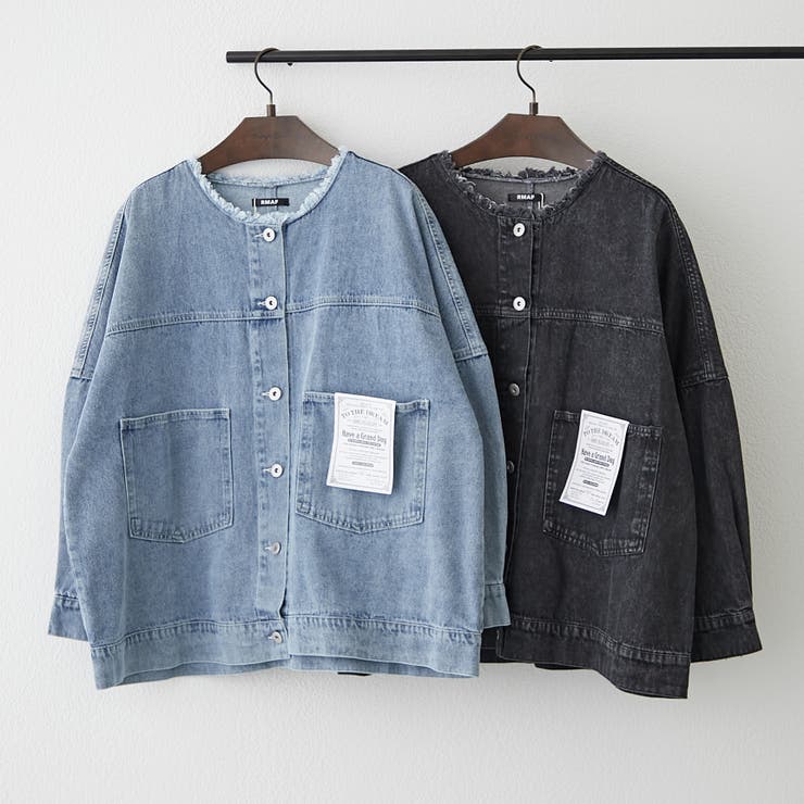 ノーカラーGジャン[品番：OLOW0016498]｜RMAF NICE CLAUP