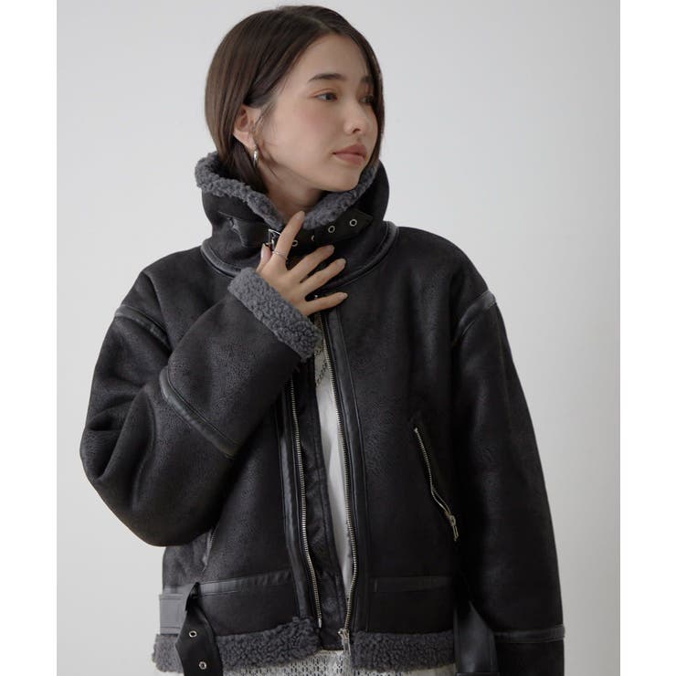 nane】フライトブルゾン[品番：OLOW0016867]｜RMAF NICE CLAUP / OLIVE