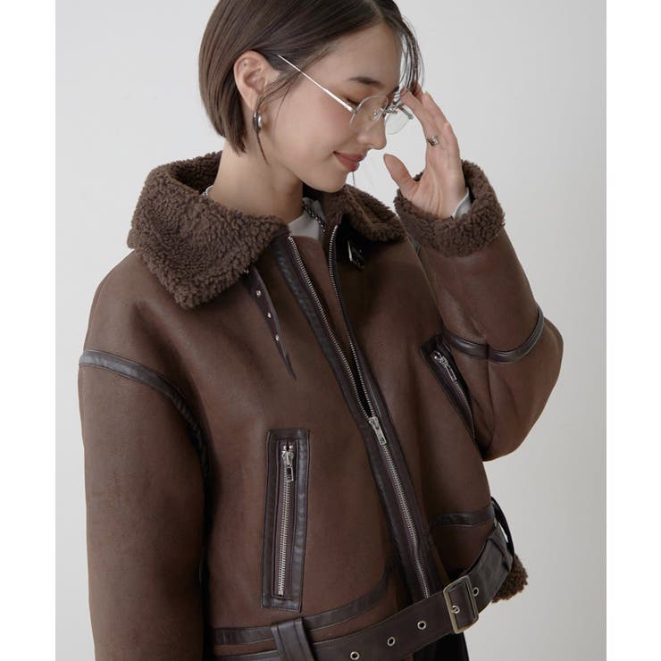 nane】フライトブルゾン[品番：OLOW0016867]｜RMAF NICE CLAUP / OLIVE 