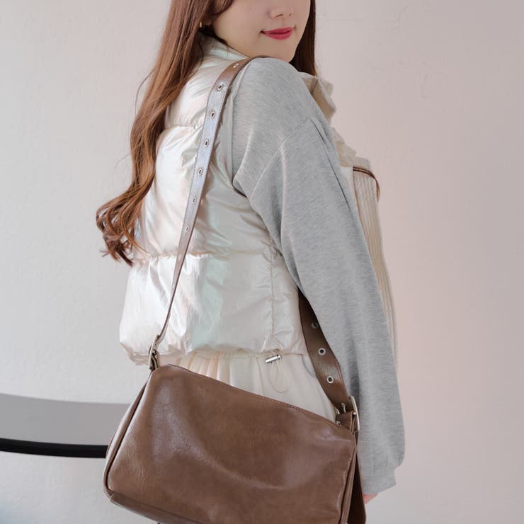 裾シャーリングベスト | NICE CLAUP / OLIVE des OLIVE　OUTLET | 詳細画像5 