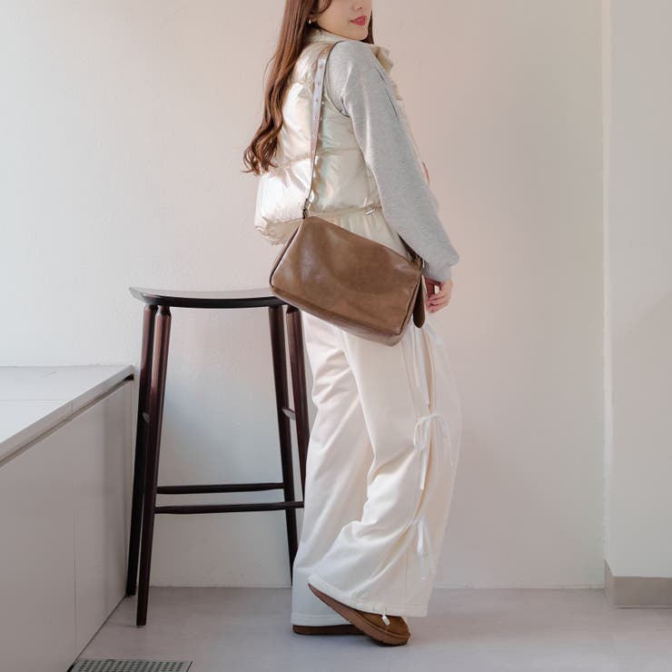 裾シャーリングベスト | NICE CLAUP / OLIVE des OLIVE　OUTLET | 詳細画像8 