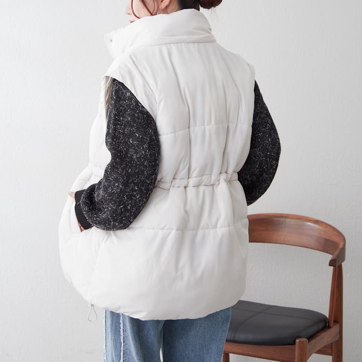 【Web限定】袖取り外し中綿ブルゾン | NICE CLAUP / OLIVE des OLIVE　OUTLET | 詳細画像7 