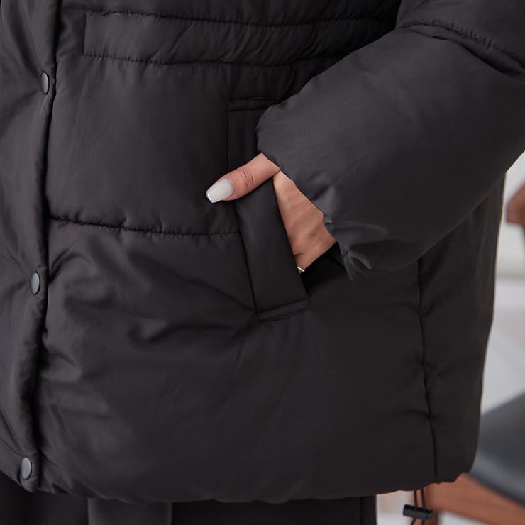 【Web限定】袖取り外し中綿ブルゾン | NICE CLAUP / OLIVE des OLIVE　OUTLET | 詳細画像16 