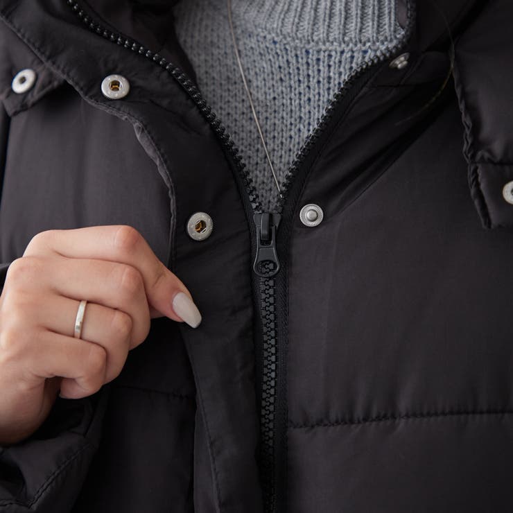 【Web限定】袖取り外し中綿ブルゾン | NICE CLAUP / OLIVE des OLIVE　OUTLET | 詳細画像18 