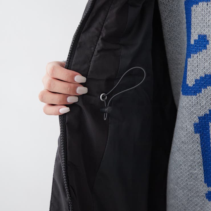 【Web限定】袖取り外し中綿ブルゾン | NICE CLAUP / OLIVE des OLIVE　OUTLET | 詳細画像21 