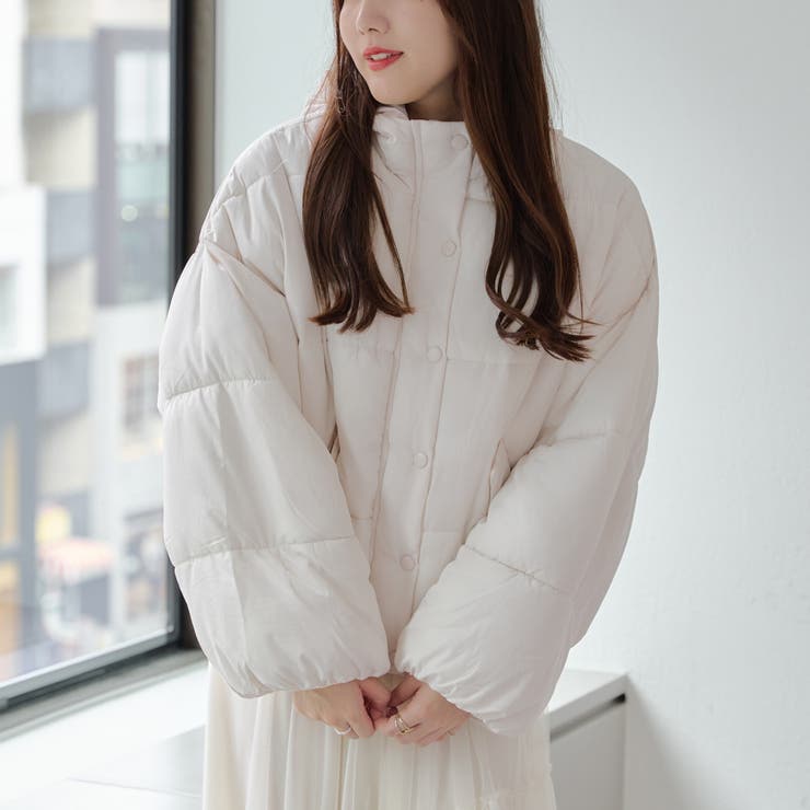 アイボリー | 中綿ブルゾン | NICE CLAUP / OLIVE des OLIVE　OUTLET