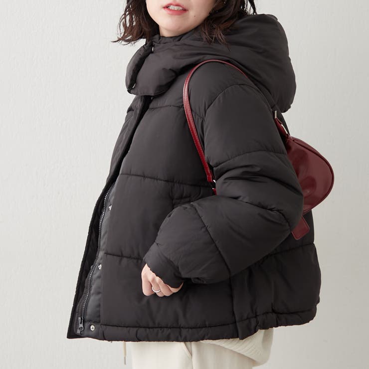 フード中綿ジャケット | NICE CLAUP / OLIVE des OLIVE　OUTLET | 詳細画像10 
