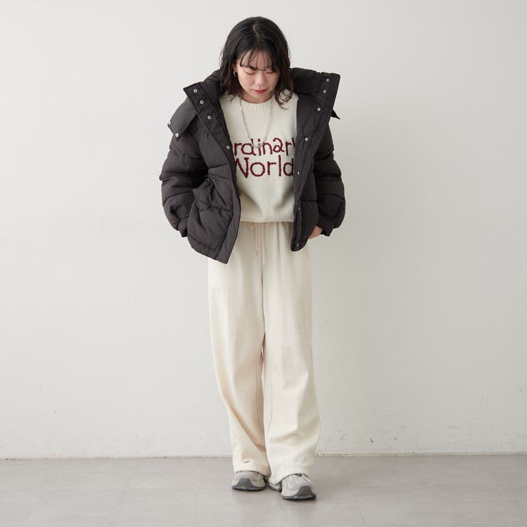フード中綿ジャケット | NICE CLAUP / OLIVE des OLIVE　OUTLET | 詳細画像12 