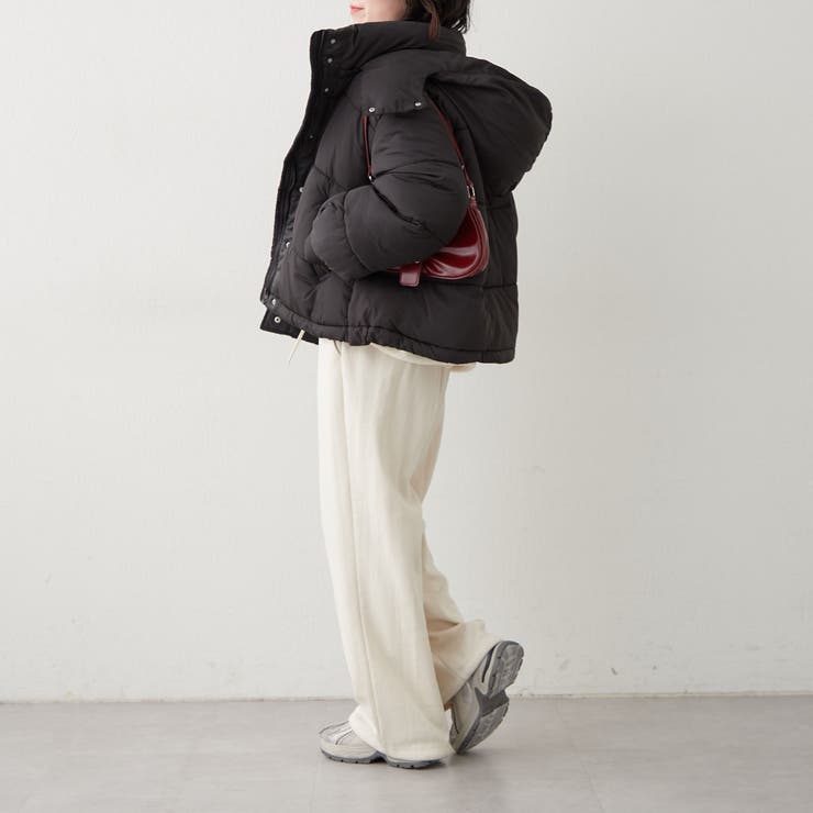 フード中綿ジャケット | NICE CLAUP / OLIVE des OLIVE　OUTLET | 詳細画像13 