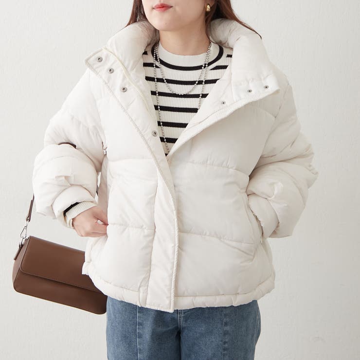 フード中綿ジャケット | NICE CLAUP / OLIVE des OLIVE　OUTLET | 詳細画像15 