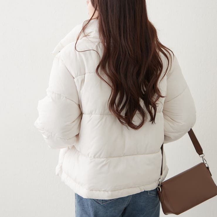 フード中綿ジャケット | NICE CLAUP / OLIVE des OLIVE　OUTLET | 詳細画像17 