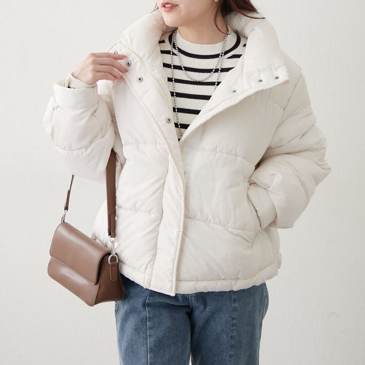 フード中綿ジャケット | NICE CLAUP / OLIVE des OLIVE　OUTLET | 詳細画像22 