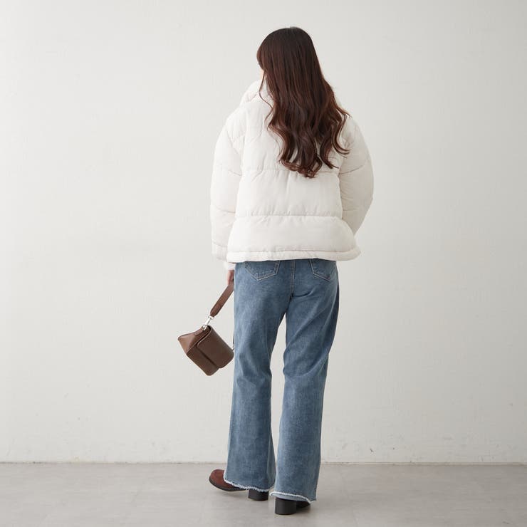 フード中綿ジャケット | NICE CLAUP / OLIVE des OLIVE　OUTLET | 詳細画像27 