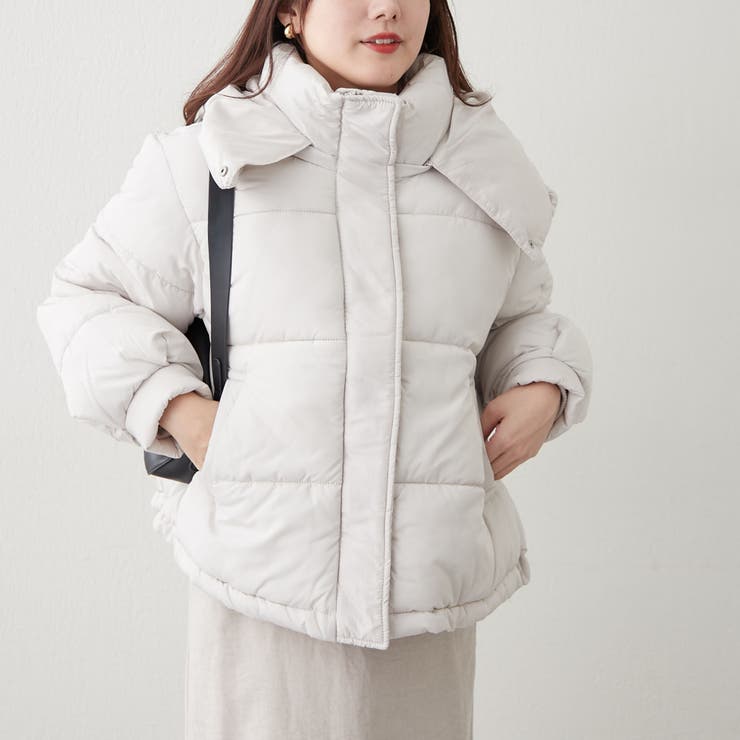 フード中綿ジャケット | NICE CLAUP / OLIVE des OLIVE　OUTLET | 詳細画像33 