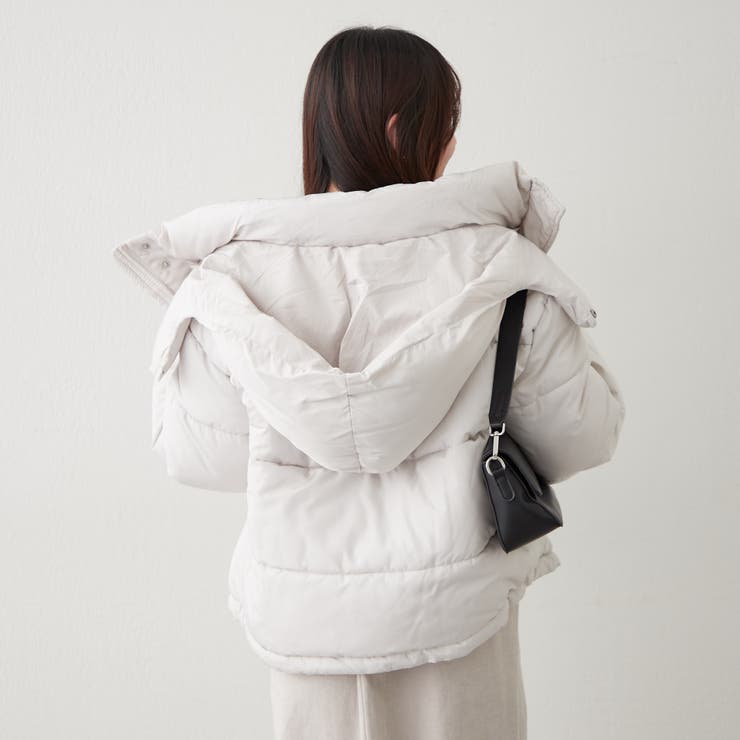 フード中綿ジャケット | NICE CLAUP / OLIVE des OLIVE　OUTLET | 詳細画像34 