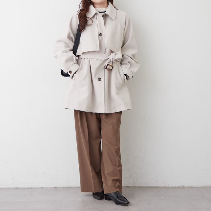 アレンジカラーミドル丈コート | RMAF　NICE CLAUP / OLIVE des OLIVE | 詳細画像43 