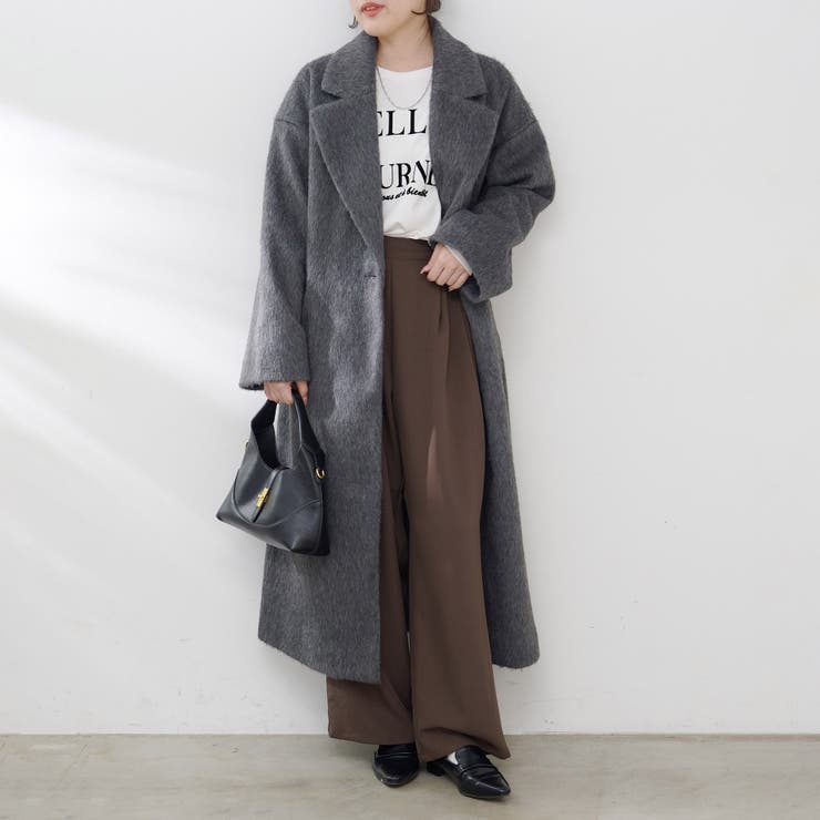 シャギーチェスターコート | RMAF　NICE CLAUP / OLIVE des OLIVE | 詳細画像7 