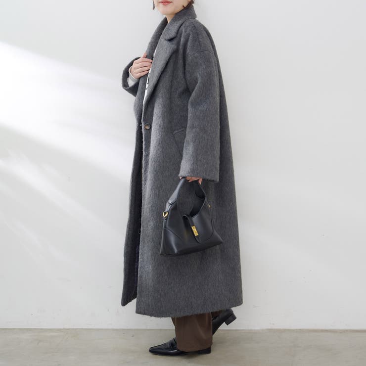 シャギーチェスターコート | RMAF　NICE CLAUP / OLIVE des OLIVE | 詳細画像8 