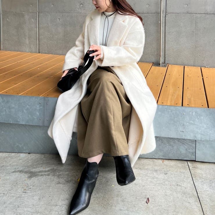 シャギーチェスターコート | RMAF　NICE CLAUP / OLIVE des OLIVE | 詳細画像33 