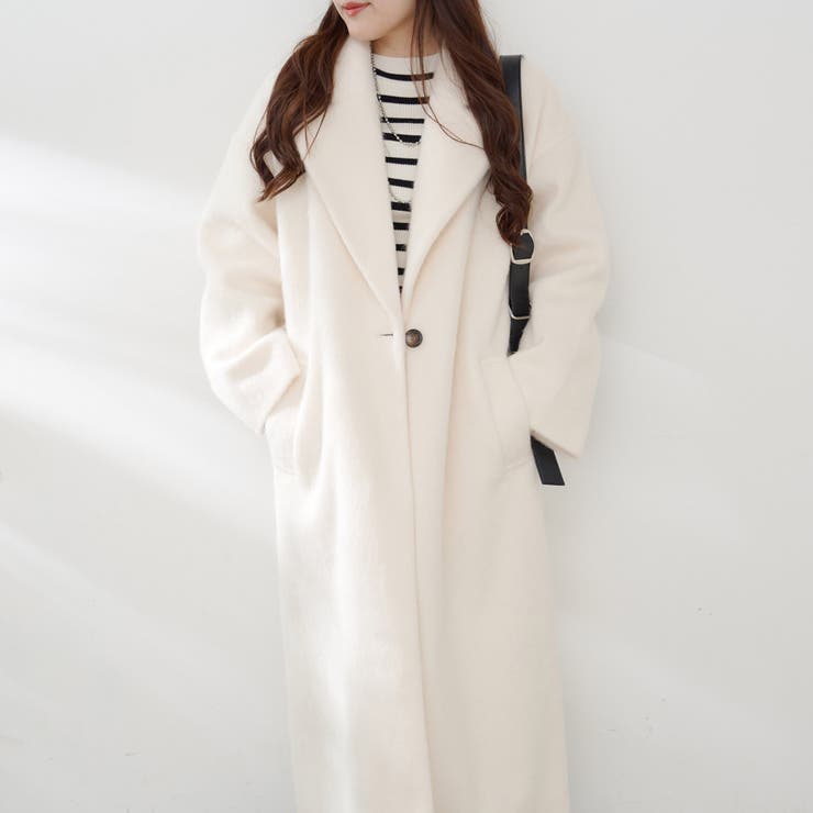 シャギーチェスターコート | RMAF　NICE CLAUP / OLIVE des OLIVE | 詳細画像11 